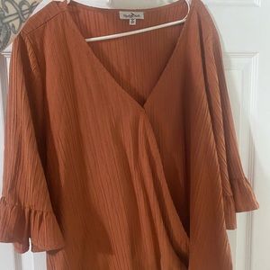 Burnt orange top